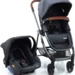 Carrinho de Bebê Infanti Travel System Epic Lite Cinza Vintage