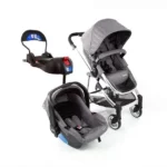 Carrinho de Bebê Infanti Travel System Epic Lite Cinza Vintage