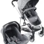 Carrinho de Bebê Infanti Travel System Epic Lite Cinza Vintage
