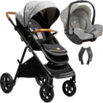 Carrinho de Bebê Joie Aeria Eclipse Preto 0 a 22kg