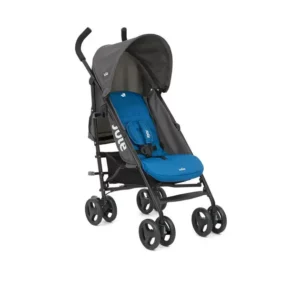 Carrinho de Bebê Joie Nitro Sea Azul - Leve e Compacto, Com Assento Reclinável
