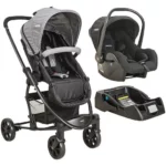 Carrinho de Bebê Kiddo Bebê Conforto Prima Preto