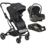 Carrinho de Bebê Kiddo Bebê Conforto Speedy Preto 3 em 1