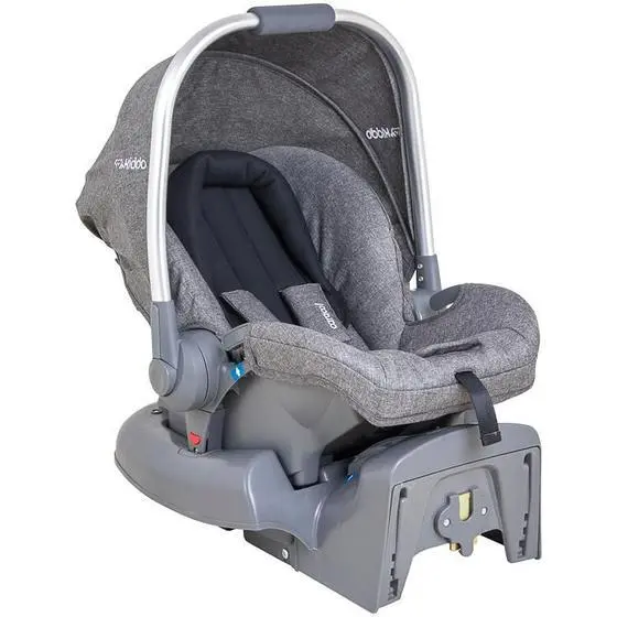 Carrinho de Bebê Kiddo Moon Com Bebê Conforto – Melange Grafite – 3 em 1 Carrinho de Bebê Kiddo Moon Com Bebê Conforto - Melange Grafite - 3 em 1