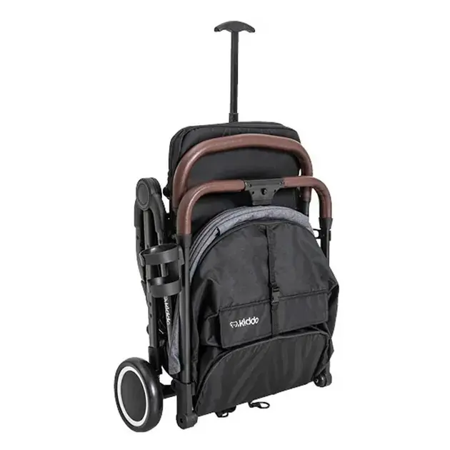 Carrinho de Bebê Kiddo Sprint II Melange Grafite – Travel System para Crianças até 15kg Carrinho de Bebê Kiddo Sprint II Melange Grafite - Travel System para Crianças até 15kg