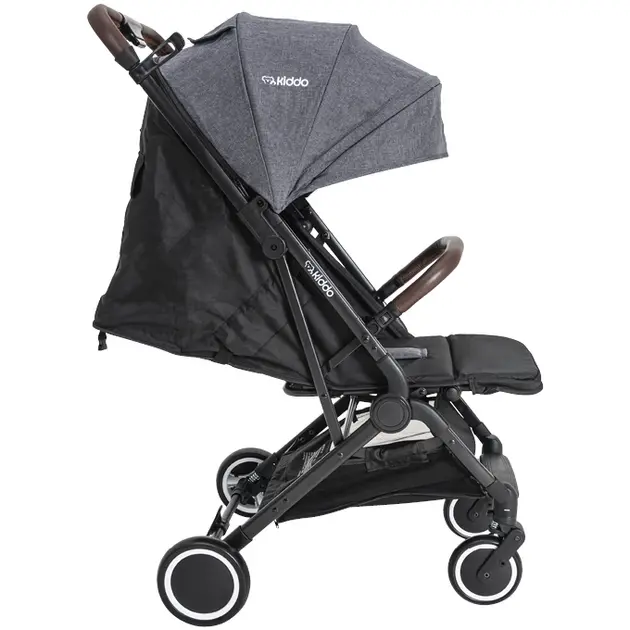 Carrinho de Bebê Kiddo Sprint II Melange Grafite – Travel System para Crianças até 15kg Carrinho de Bebê Kiddo Sprint II Melange Grafite - Travel System para Crianças até 15kg