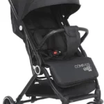 Carrinho de Bebê Maxi Baby Compass Preto - Reversível, Leve e Compacto