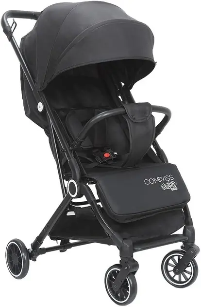 Carrinho de Bebê Maxi Baby Compass Preto – Reversível, Leve e Compacto Carrinho de Bebê Maxi Baby Compass Preto - Reversível, Leve e Compacto