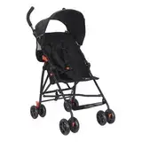 Carrinho de Bebê Maxi Baby Nivi Preto - Estilo Guarda-Chuva, 70x46x97 cm, Peso 4.3 kg