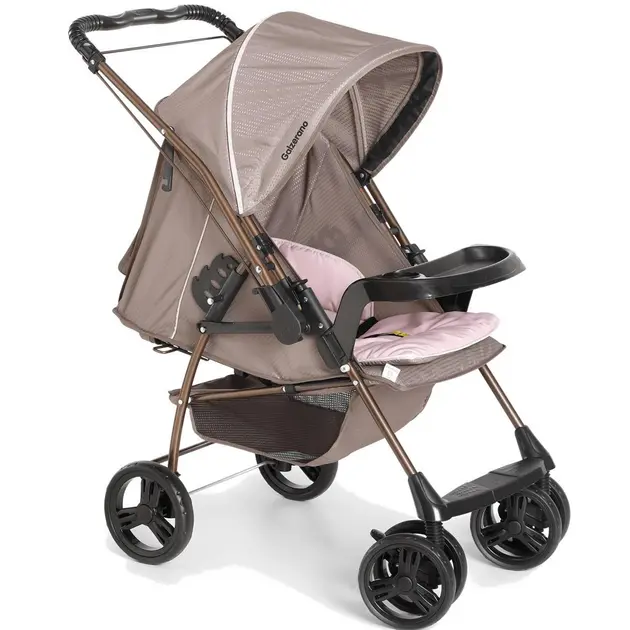 Carrinho de Bebê Maxi Baby Startravel Preto com Mosquiteiro e 3 Suspensões Carrinho de Bebê Maxi Baby Startravel Preto com Mosquiteiro e 3 Suspensões
