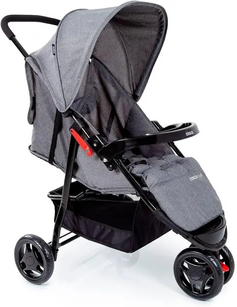 Carrinho de Bebê Maxi Baby Yougo Cinza – Estrutura Leve e Reversível Carrinho de Bebê Maxi Baby Yougo Cinza - Estrutura Leve e Reversível