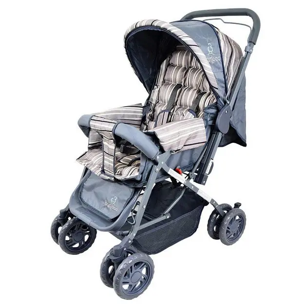 Carrinho de Bebê Maxi Baby Yougo Cinza – Estrutura Leve e Reversível Carrinho de Bebê Maxi Baby Yougo Cinza - Estrutura Leve e Reversível