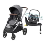 Carrinho de Bebê Maxi-Cosi Anna Luxe Twillic Cinza 360º