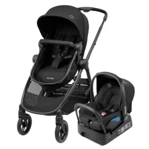 Carrinho de Bebê Maxi Cosi Bebê Conforto Anna 3 Trio Essential Preto