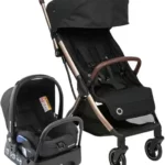 Carrinho de Bebê Maxi-Cosi Eva Essential Black Champagne