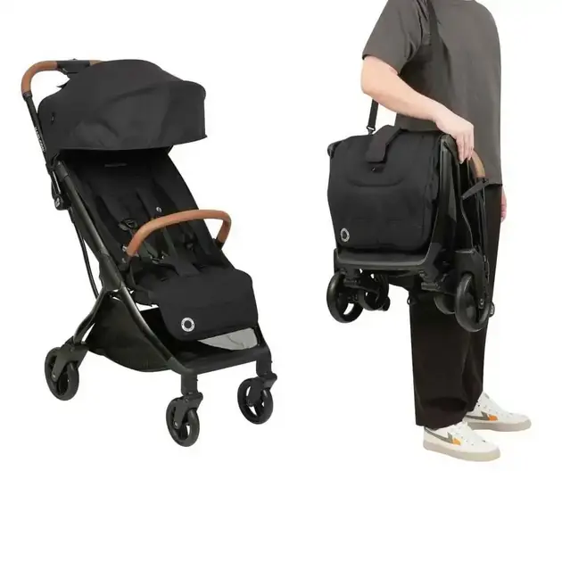 Carrinho de Bebê Maxi Cosi Eva Essential Preto – Compacto e Prático Carrinho de Bebê Maxi Cosi Eva Essential Preto - Compacto e Prático