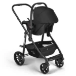 Carrinho de Bebê Multikids Beyond Preto 0-15kg 2 em 1 Moisés BB428