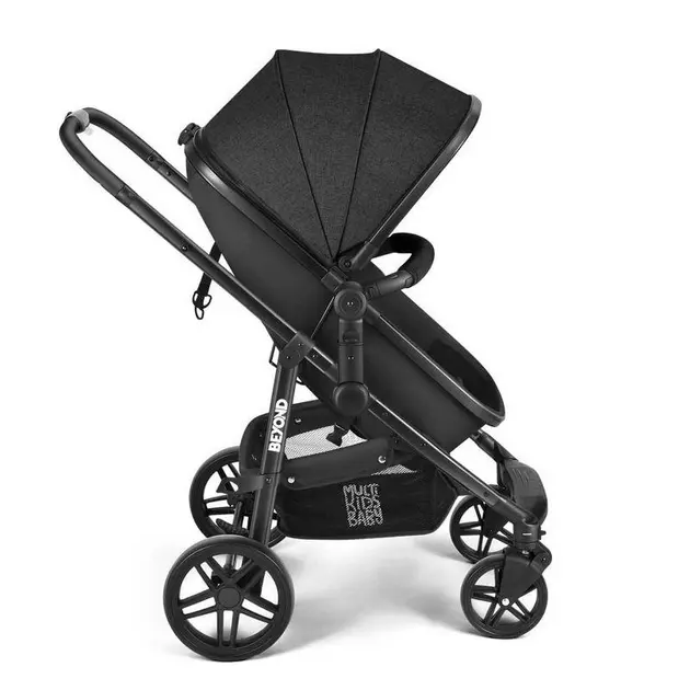 Carrinho de Bebê Multikids Beyond Preto 0-15kg 2 em 1 Moisés BB428 Carrinho de Bebê Multikids Beyond Preto 0-15kg 2 em 1 Moisés BB428