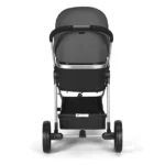 Carrinho de Bebê Multikids Jazz 2 em 1 Preto e Cinza Bb468