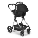 Carrinho de Bebê Multikids Jazz 2 em 1 Preto e Cinza Bb468