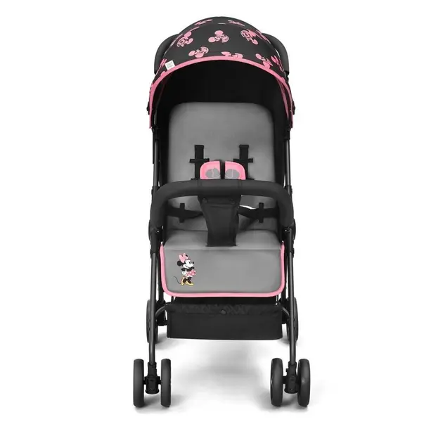 Carrinho de Bebê Multikids Minnie Twist Preto – BB405, até 15kg, Recline, Travel System Carrinho de Bebê Multikids Minnie Twist Preto - BB405, até 15kg, Recline, Travel System