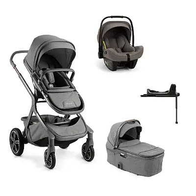 Carrinho de Bebê Nuna Demi Grow + Moisés Cinza Threaded – Conforto e Versatilidade Carrinho de Bebê Nuna Demi Grow + Moisés Cinza Threaded - Conforto e Versatilidade