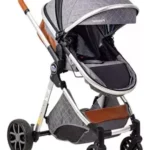 Carrinho de Bebê Passear Baby Conforto Trio Ares Cinza - 3 em 1 Com Bebê Conforto