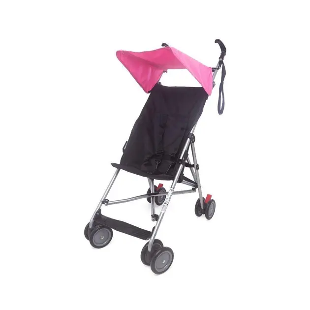 Carrinho de Bebê Passeio Estilo Guarda-Chuva Compacto Turim Rosa 6 meses a 15 Kg Carrinho de Bebê Passeio Estilo Guarda-Chuva Compacto Turim Rosa 6 meses a 15 Kg