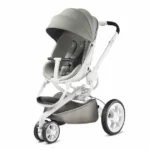 Carrinho de Bebê Quinny Moodd Cinza - Conforto e Estilo para Seu Bebê
