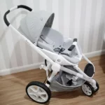 Carrinho de Bebê Quinny Moodd Cinza - Conforto e Estilo para Seu Bebê