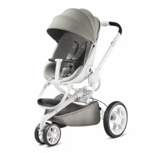 Carrinho de Bebê Quinny Moodd Cinza - Conforto e Estilo para Seu Bebê