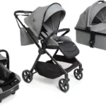 Carrinho de Bebê Safety 1st Bebê Conforto Magnific Cinza 5 em 1
