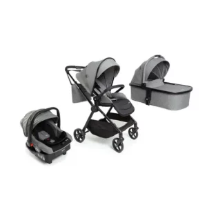 Carrinho de Bebê Safety 1st Bebê Conforto Magnific Cinza 5 em 1