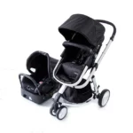 Carrinho de Bebê Safety 1st Mobi TS Preto e Branco - Berço e Passeio