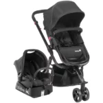 Carrinho de Bebê Safety 1st Mobi TS Preto e Branco - Berço e Passeio