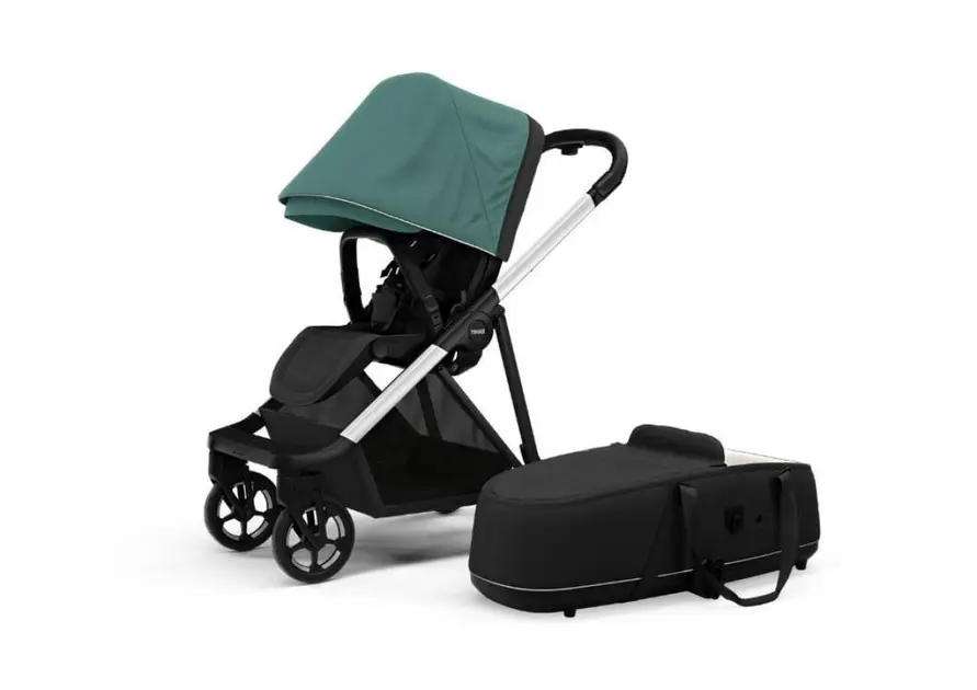 Carrinho de Bebê Thule Shine Verde – Compacto e Confortável Carrinho de Bebê Thule Shine Verde - Compacto e Confortável