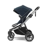 Carrinho de Bebê Thule Sleek + Moisés Azul - Versátil e Confortável