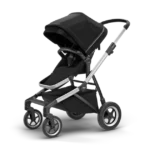Carrinho de Bebê Thule Sleek + Moisés Preto