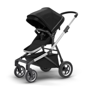 Carrinho de Bebê Thule Sleek + Moisés Preto