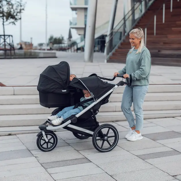 Carrinho de Bebê Thule Urban Glide Double Gêmeos Preto – Suspensão e Pneus Grandes Carrinho de Bebê Thule Urban Glide Double Gêmeos Preto - Suspensão e Pneus Grandes