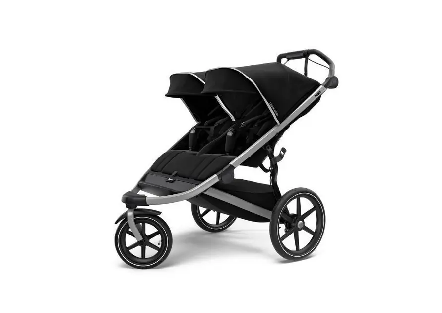 Carrinho de Bebê Thule Urban Glide Double Gêmeos Preto – Suspensão e Pneus Grandes Carrinho de Bebê Thule Urban Glide Double Gêmeos Preto - Suspensão e Pneus Grandes