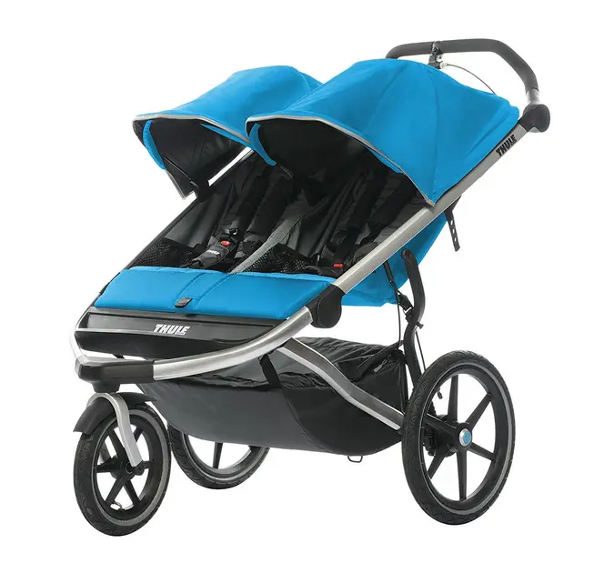 Carrinho de Bebê Thule Urban Glide Double Gêmeos Preto – Suspensão e Pneus Grandes Carrinho de Bebê Thule Urban Glide Double Gêmeos Preto - Suspensão e Pneus Grandes
