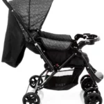 Carrinho de Bebê Travel System Reverse Cosco Preto Rajado