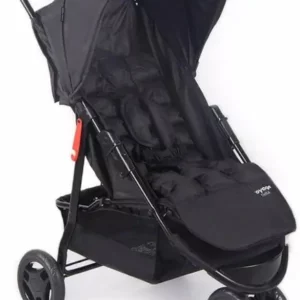 Carrinho de Bebê Voyage Bebê Conforto Delta Duo Preto Cax33346