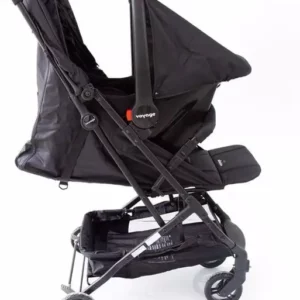 Carrinho de Bebê Voyage Travel System Yupi Duo Preto - 15kg