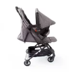 Carrinho de Bebê Voyage Yupi Duo Cinza - Conforto e Segurança para Seu Bebê