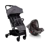Carrinho de Bebê Voyage Yupi Duo Cinza - Conforto e Segurança para Seu Bebê
