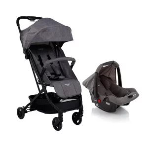 Carrinho de Bebê Voyage Yupi Duo Cinza - Conforto e Segurança para Seu Bebê