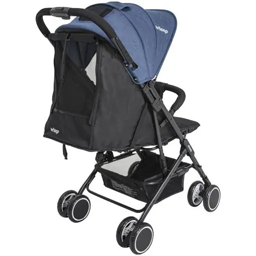 Carrinho de Bebê Whoop Mascote Azul Marinho – Kiddo 8008AMM de Passeio Compacto Carrinho de Bebê Whoop Mascote Azul Marinho - Kiddo 8008AMM de Passeio Compacto