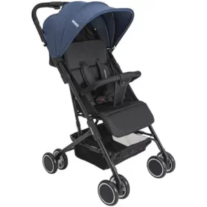 Carrinho de Bebê Whoop Mascote Azul Marinho - Kiddo 8008AMM de Passeio Compacto